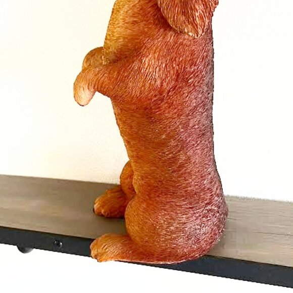 Dachshund Sculpture by Furr-ever Welcome by Hamilton Collection - Picture 2 of 11